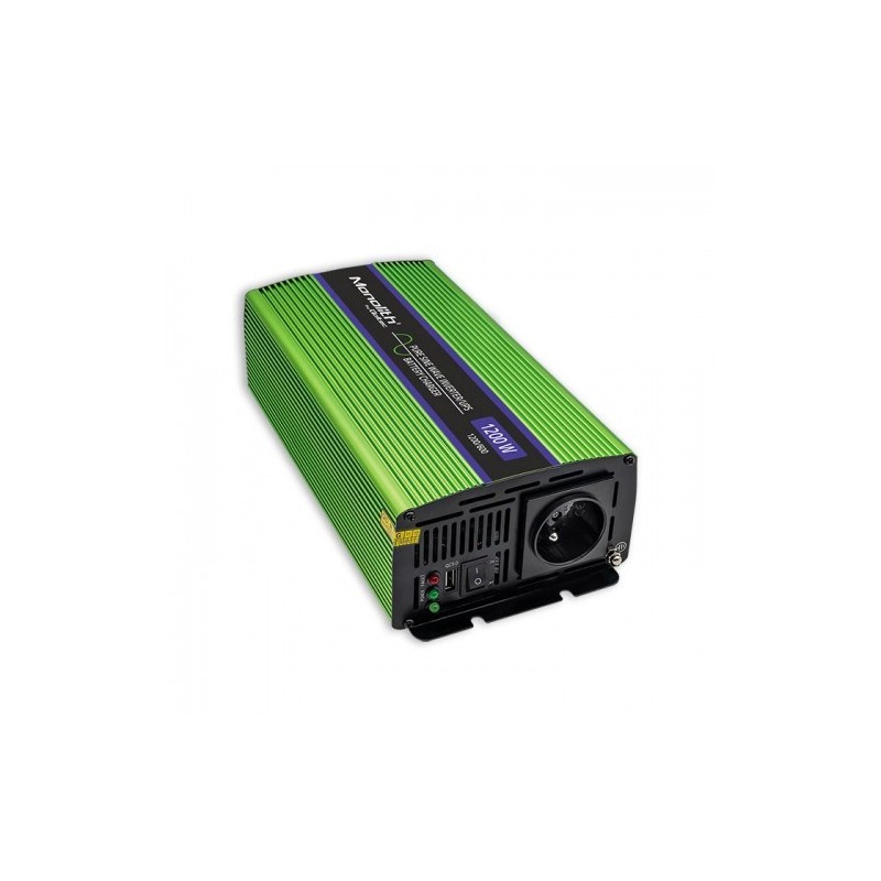 Qoltec Monolith adapter zasilający/ inwentor Automatyczna 1200 W Zielony Qoltec Monolith adapter zasilający/ inwentor Automatyczna 1200 W Zielony