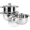 Zestaw garnków 6 elementów MR-2020-6M MAESTRO