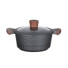Resto Kitchenware Capella 2,6 l Okrągły Czarny, Drewno