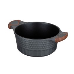 Resto Kitchenware Capella 2,6 l Okrągły Czarny, Drewno