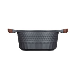 Resto Kitchenware Capella 2,6 l Okrągły Czarny, Drewno