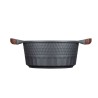 Resto Kitchenware Capella 2,6 l Okrągły Czarny, Drewno