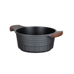 Resto Kitchenware Capella 2,6 l Okrągły Czarny, Drewno