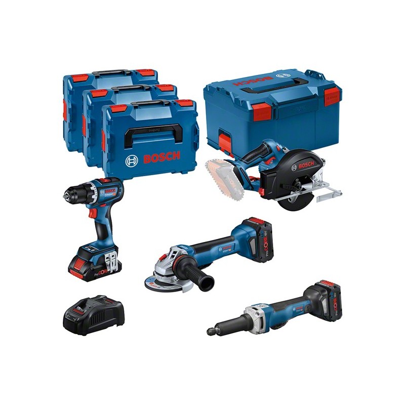 Bosch Combi-kit 4 outils 18V Bateria Bosch Combi-kit 4 outils 18V Bateria