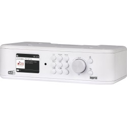 Radio Imperial DABMAN i460 DAB+/FM srebrzysta biel