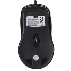 Activejet AMY-083 Mysz przewodowa USB (optyczna 1000 DPI czarna)