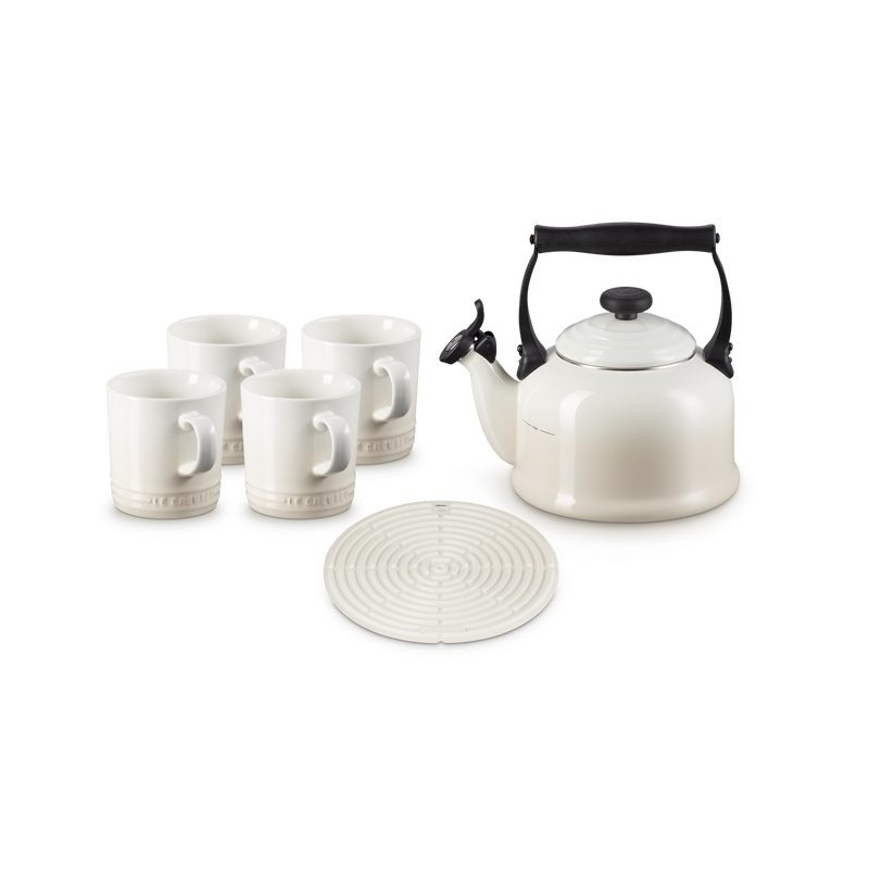 Le Creuset Kociołek tradycyjny 2,1l beza Le Creuset Kociołek tradycyjny 2,1l beza