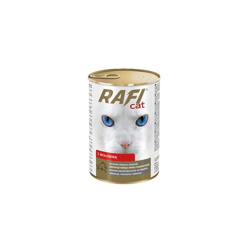 Dolina Noteci Rafi Cat z wołowiną-kaw. w sos 415g