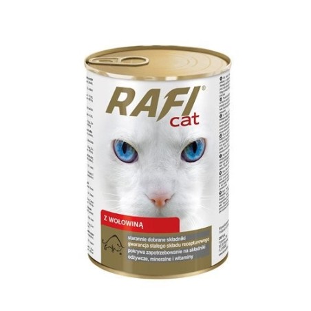 Dolina Noteci Rafi Cat z wołowiną-kaw. w sos 415g