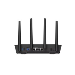 ASUS TUF-AX4200 Gaming AX4200 wireless router 2,5 Gigabit Ethernet Dual-band (2.4 GHz / 5 GHz) Black, Orange