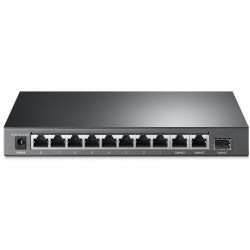 TP-Link TL-SL1311MP łącza sieciowe Nie zarządzany Fast Ethernet (10/100) Obsługa PoE Czarny