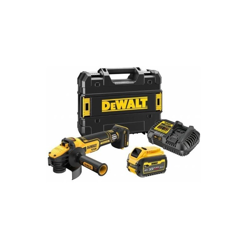 Szlifierka kątowa DEWALT 125mm 18V DCG407M1T 1x4,0Ah BL TSTAK