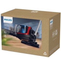 Odkurzacz bezworkowy Philips FC9330/09 (650W kolor czarny, kolor czerwony)