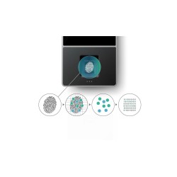 Safescan TimeMoto TM-626 Czarny Token z czipem, Odcisk palca, Hasło, Karta zbliżeniowa Prąd przemienny TFT Przewodowa sieć LAN