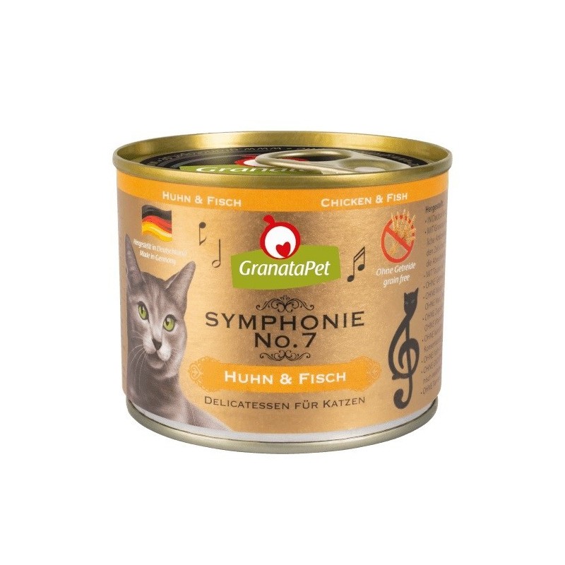 GranataPet Symphonie No.7 kurczak i ryba mokra karma dla kota 200g