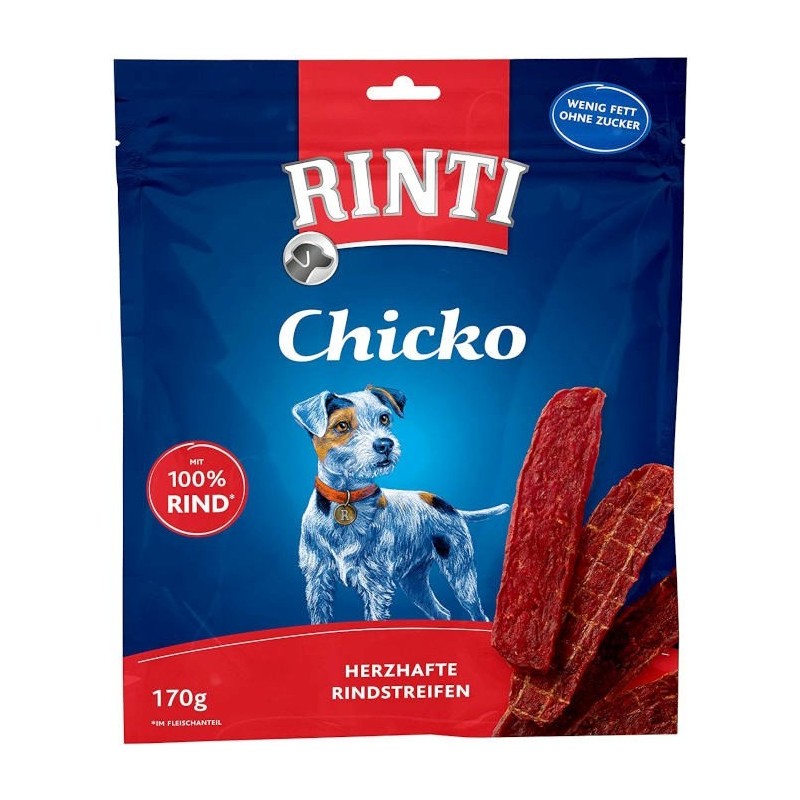 Rinti Chicko przysmak z wołowiną 170g Rinti Chicko przysmak z wołowiną 170g