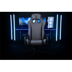 Arozzi Gaming Stuhl Avanti Ash SoftFabric Fotel do gry na konsoli Tapicerowane siedzisko