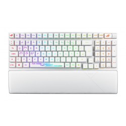 Klawiatura Asus ROG Strix Scope II 96 RX Wireless WHT