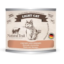 NATURAL TRAIL Cat Light Chicken, Shrimps 200g