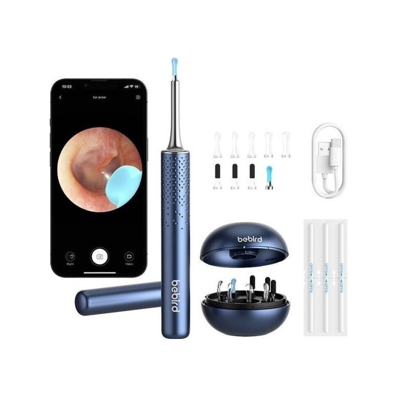 Smart Visual Ear-Clean Strypas Bebird M9 S (melynas)