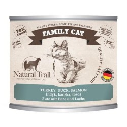 NATURAL TRAIL Cat Family Turkey,Duck,Salmon 200g