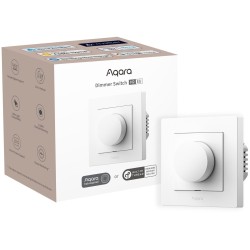 Ściemniacz światła Aqara Dimmer Switch H2 EU Biały z pokrętłem KD-R01D