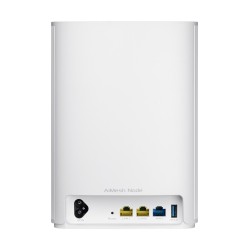 ASUS ZenWiFi AX Hybrid (XP4) (1-PK) Dual-band (2.4 GHz/5 GHz) Wi-Fi 6 (802.11ax) Biały 2 Wewnętrzne
