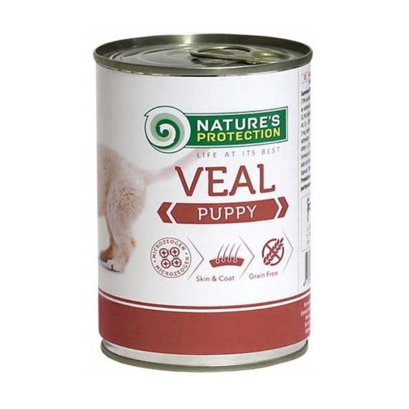 Nature's Protection Puppy Veal 400g dog food