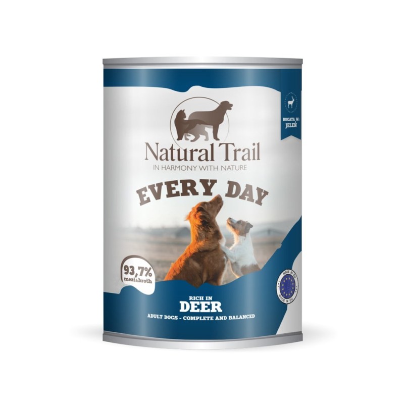 NATURAL TRAIL EVERY DAY Dog Jeleń 800g