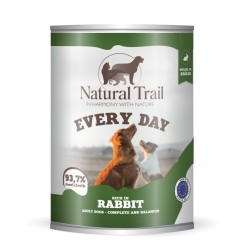 NATURAL TRAIL EVERY DAY Dog Królik 800g