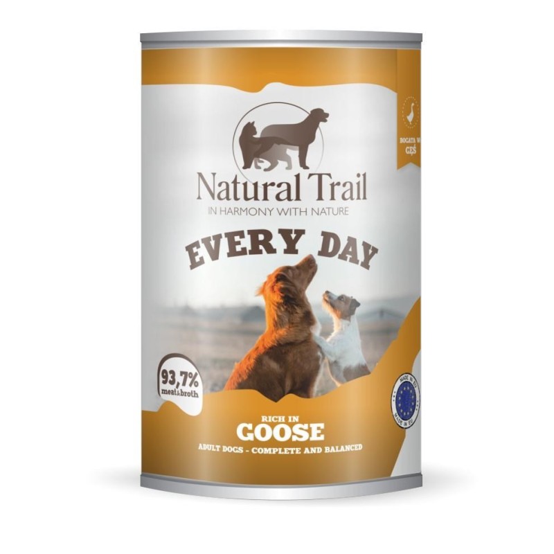 NATURAL TRAIL EVERY DAY Dog Gęś 400g