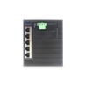 Digitus 5-portowy przełącznik sieciowy Gigabit Ethernet, płaski, przemysłowy, niezarządzany