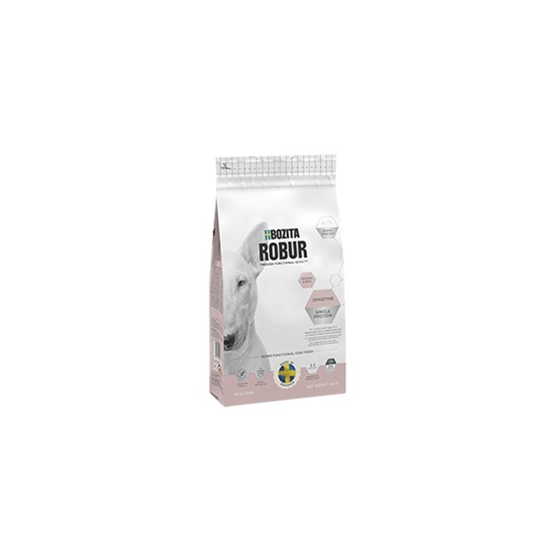 BOZITA Robur Sensitive Single Protein Salmon 3kg