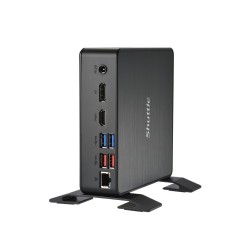 Shuttle NC40U5 komputer typu barebone 0.84L sized PC Czarny i5-1235U Intel SoC
