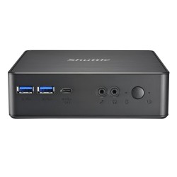Shuttle NC40U5 komputer typu barebone 0.84L sized PC Czarny i5-1235U Intel SoC