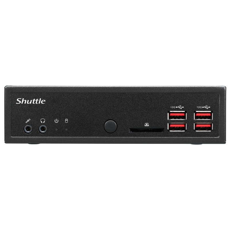 Shuttle DH32U5 komputer typu barebone Wielkość PC 1.35L Czarny i5-1135G7 Intel SoC Shuttle DH32U5 komputer typu barebone Wielkość PC 1.35L Czarny i5-1135G7 Intel SoC