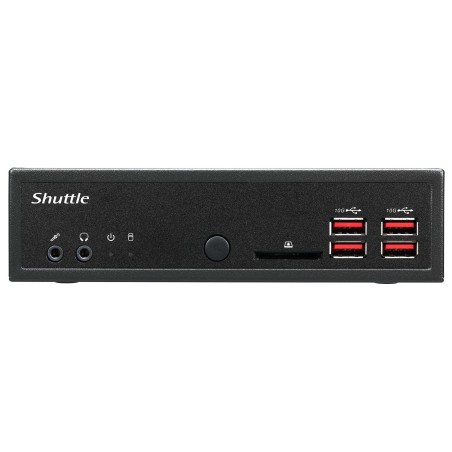 Shuttle DH32U5 komputer typu barebone Wielkość PC 1.35L Czarny i5-1135G7 Intel SoC