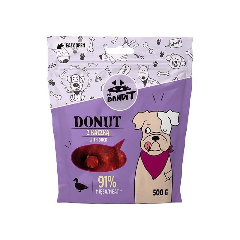 VetExpert Mr. Bandit DONUT z kaczką 500g