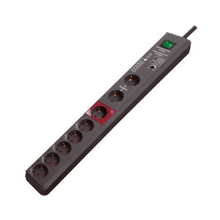 Listwa zasilająca Secure-Tec 8fach, Steckdosenleiste