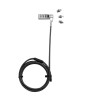 DICOTA D31713 zapięcie do kabli Czarny 2 m