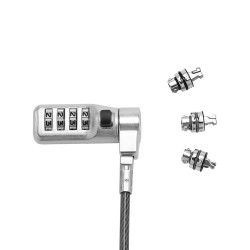 DICOTA D31713 zapięcie do kabli Czarny 2 m