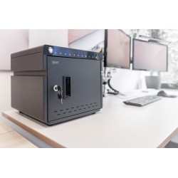 Digitus Mobilna desktopowa stacja ładowania do 10 notebooków/tabletów do 13 cala, UV-C, USB-C