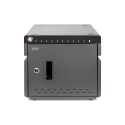 Digitus Mobilna desktopowa stacja ładowania do 10 notebooków/tabletów do 13 cala, UV-C, USB-C