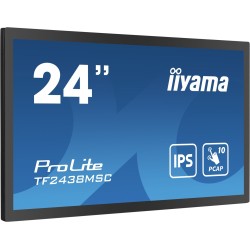 iiyama 23,8-calowy, 10-punktowy monitor dotykowy PCAP Open Frame z technologią panelu IPS, szklaną konstrukcją od krawędzi do