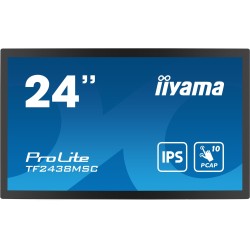 iiyama 23,8-calowy, 10-punktowy monitor dotykowy PCAP Open Frame z technologią panelu IPS, szklaną konstrukcją od krawędzi do
