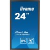 iiyama 23,8-calowy, 10-punktowy monitor dotykowy PCAP Open Frame z technologią panelu IPS, szklaną konstrukcją od krawędzi do