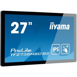 iiyama ProLite TF2738MSC-B2 monitor komputerowy 68,6 cm (27") 1920 x 1080 px Full HD LED Ekran dotykowy Przeznaczony dla wielu
