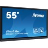 iiyama TE5512MIS-B3AG signage display Kiosk 139,7 cm (55") LCD Wi-Fi 400 cd/m2 4K Ultra HD Czarny Ekran dotykowy Procesor