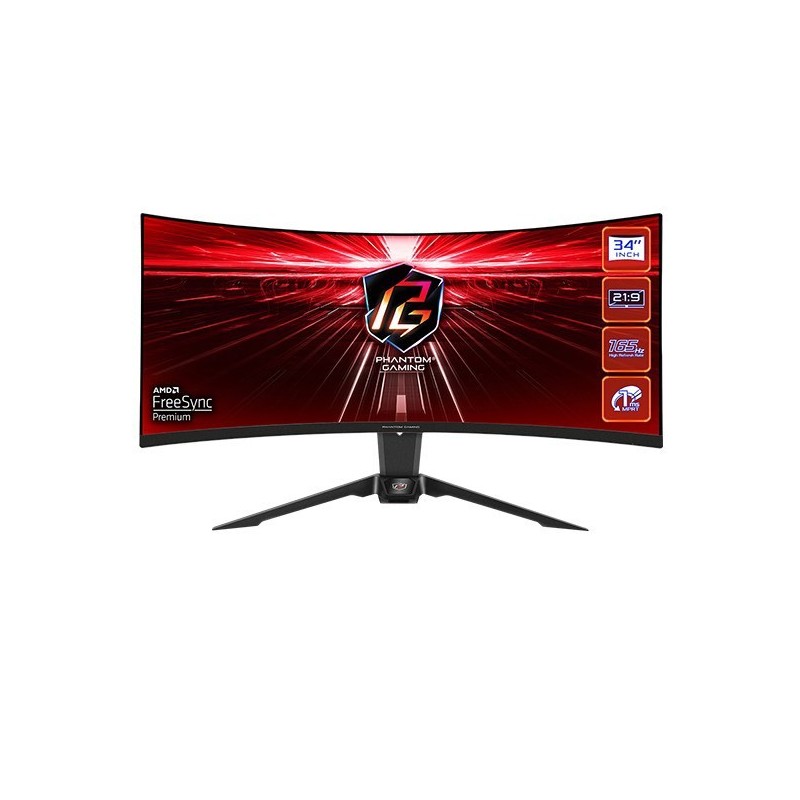 Monitor ASROCK 34" WQHD 165Hz PG34WQ15R2B Monitor ASROCK 34" WQHD 165Hz PG34WQ15R2B