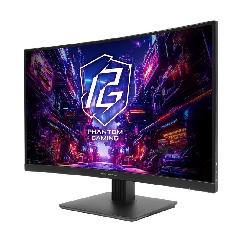 Asrock PG27QRT1B monitor komputerowy 68,6 cm (27") 2560 x 1440 px QHD Czarny Asrock PG27QRT1B monitor komputerowy 68,6 cm (27") 2560 x 1440 px QHD Czarny